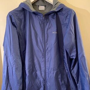 Columbia Navy Hooded Jacket